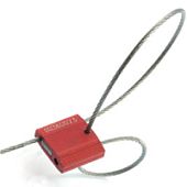 Силовая номерная пломба ЗПУ Трос 5М 500 пломба с тросом 1000 штук